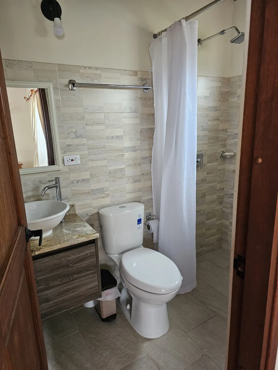 Segundo baño de la cabaña